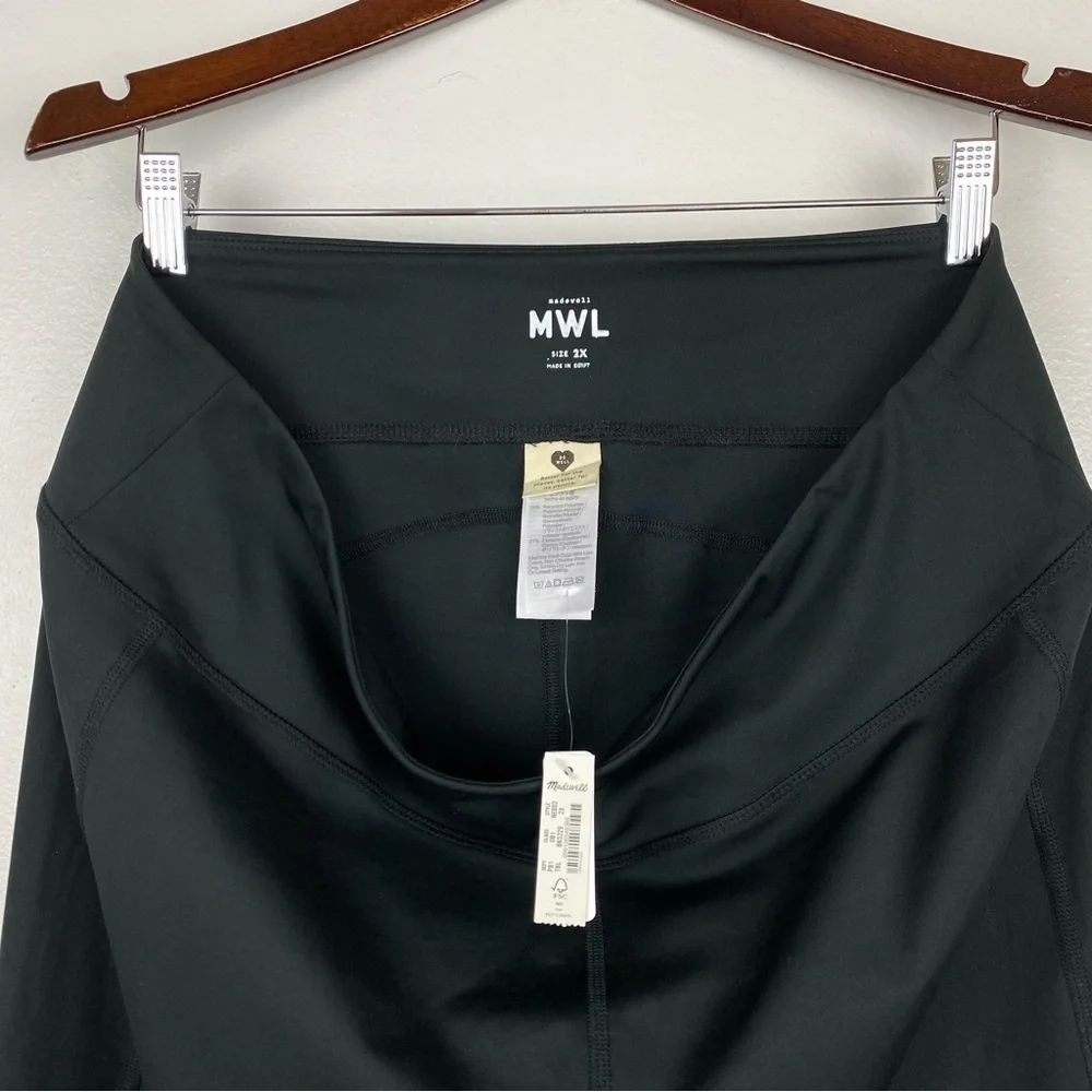 Madewell MWL Flex Supersoft High Rise 25" Leggings Black Plus Size 2X NWT - Picture 8 of 10